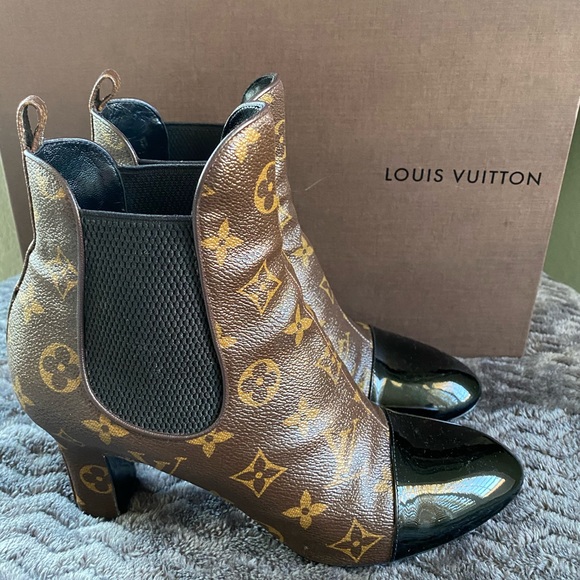 ❌SOLD❌Louis Vuitton Heeled boots - Picture 4 of 13